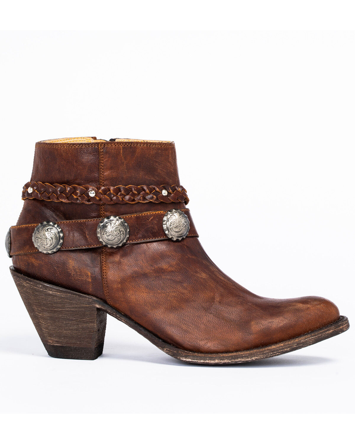 Image #2 - Idyllwind Women's Fierce Brown Western Boots - Round Toe, , hi-res