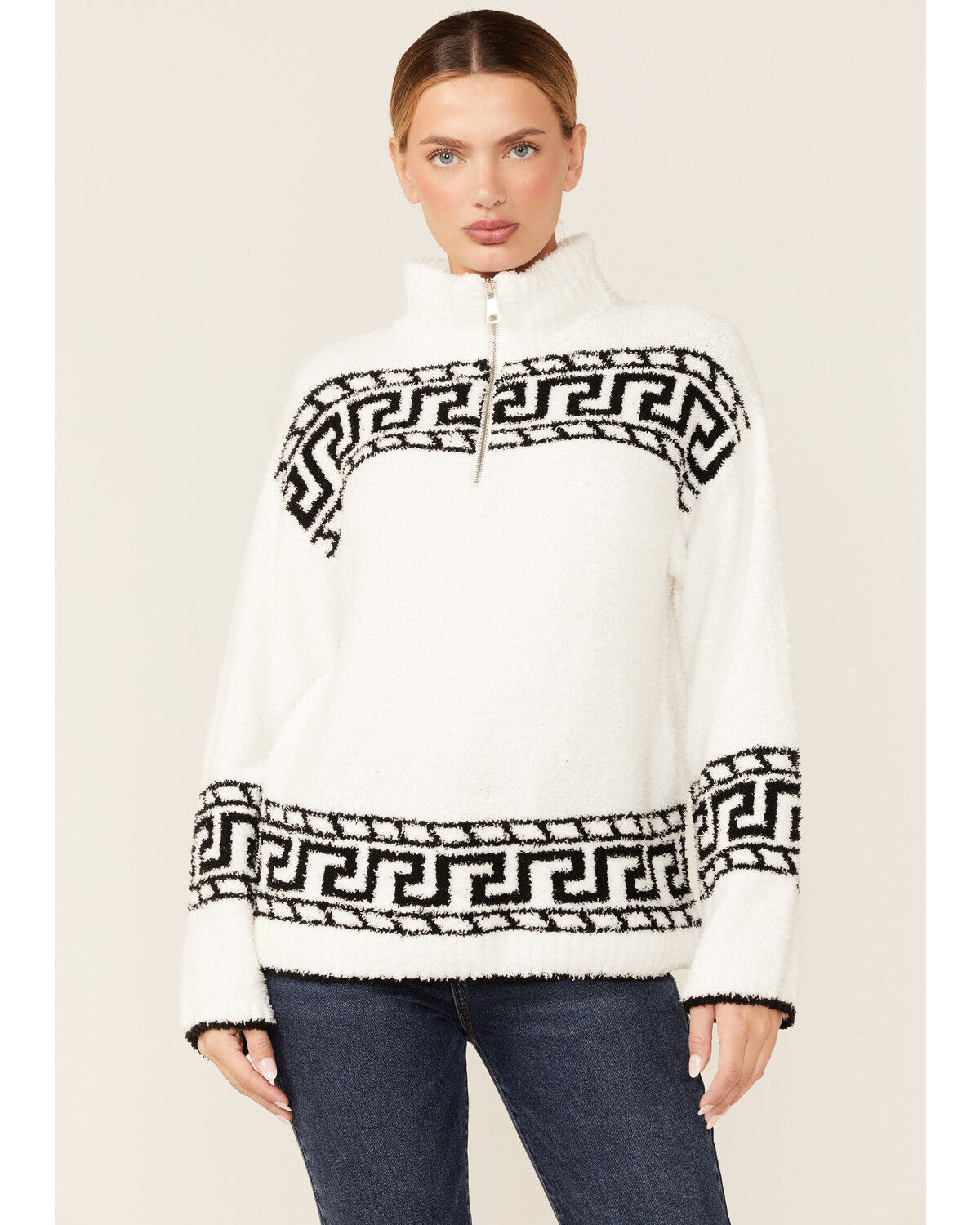 sherpa womens sweater