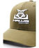 RopeSmart Men's Army Green & Black Embroidered Hawg Gear Logo Mesh-Back Trucker Cap, Green, hi-res