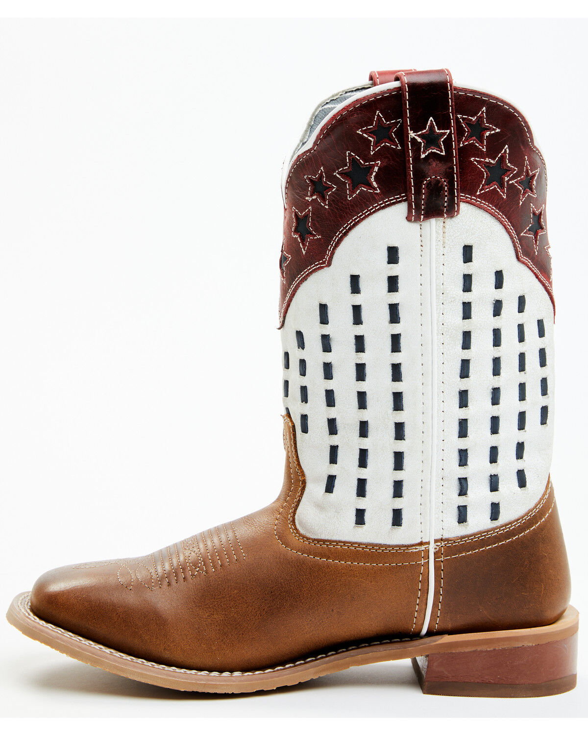 Image #3 - Laredo Women's Stargazer Western Boots - Broad Square Toe, Multi, hi-res