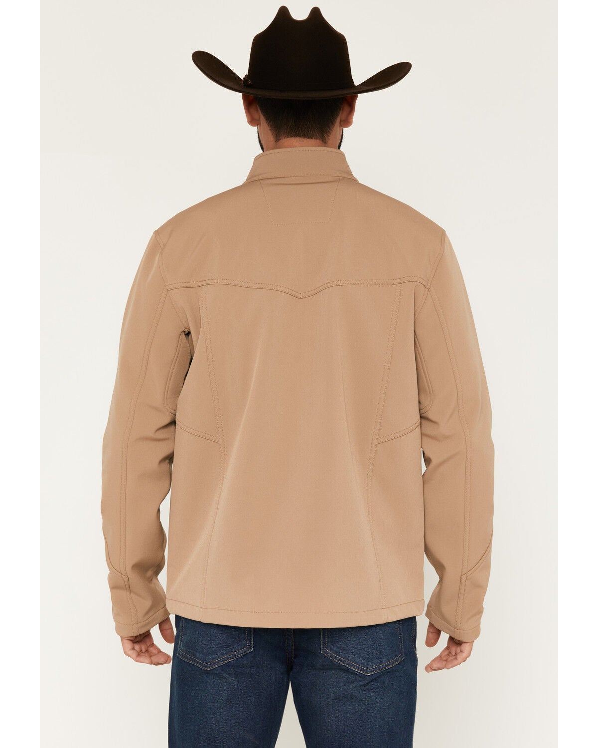 Image #4 - RANK 45&reg; Men's Richwood Softshell Jacket - Big, Khaki, hi-res