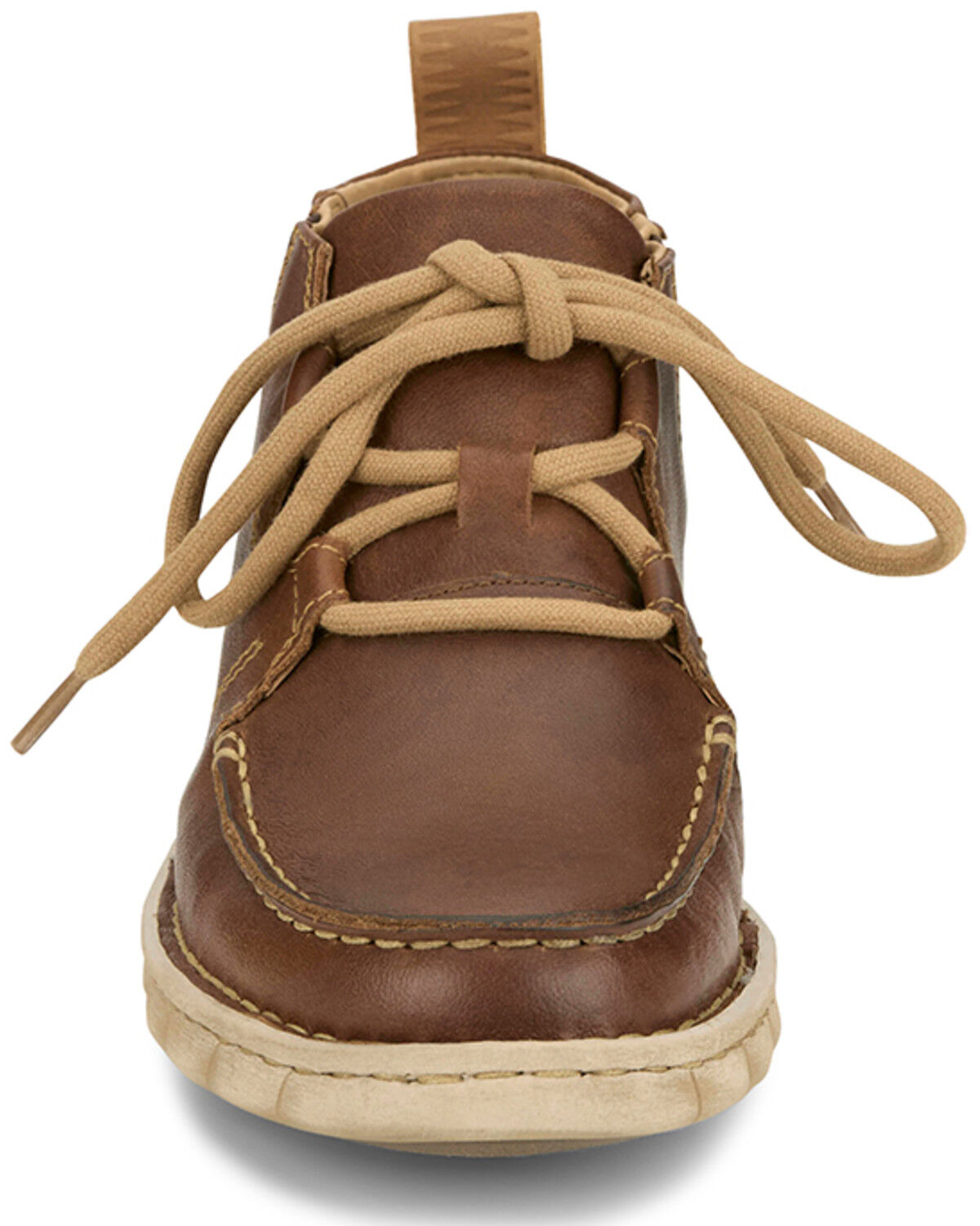 Image #4 - Tony Lama Men's Estancia Lace-Up Chukka Boots - Moc Toe, Brown, hi-res