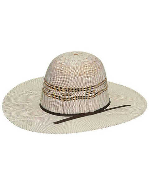 Image #1 - M & F Western Kids' Straw Cowboy Hat, Natural, hi-res