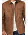 Image #3 - Dakota Grizzly Men's Blaize Microsuede Lined Long Sleeve Western Snap Shirt, , hi-res