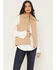 Image #1 - Idyllwind Women's Midvale Corduroy Embroidered Puffer Vest, Khaki, hi-res