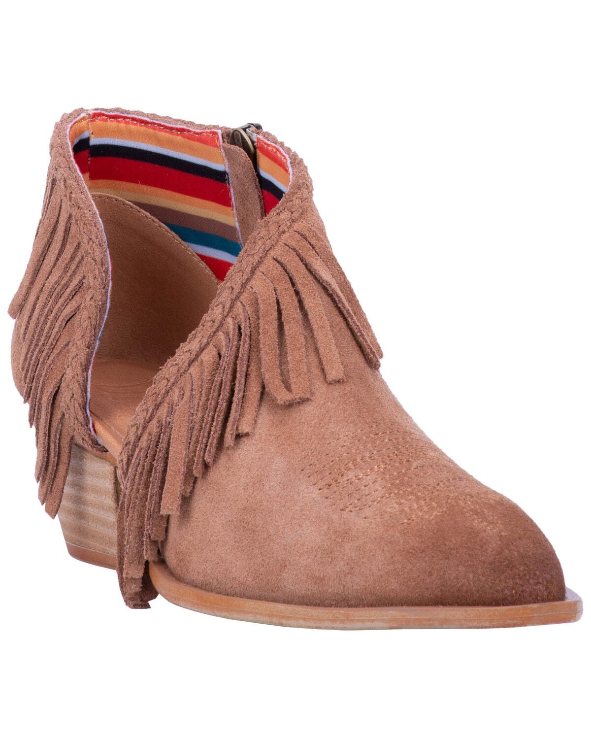 tan western booties