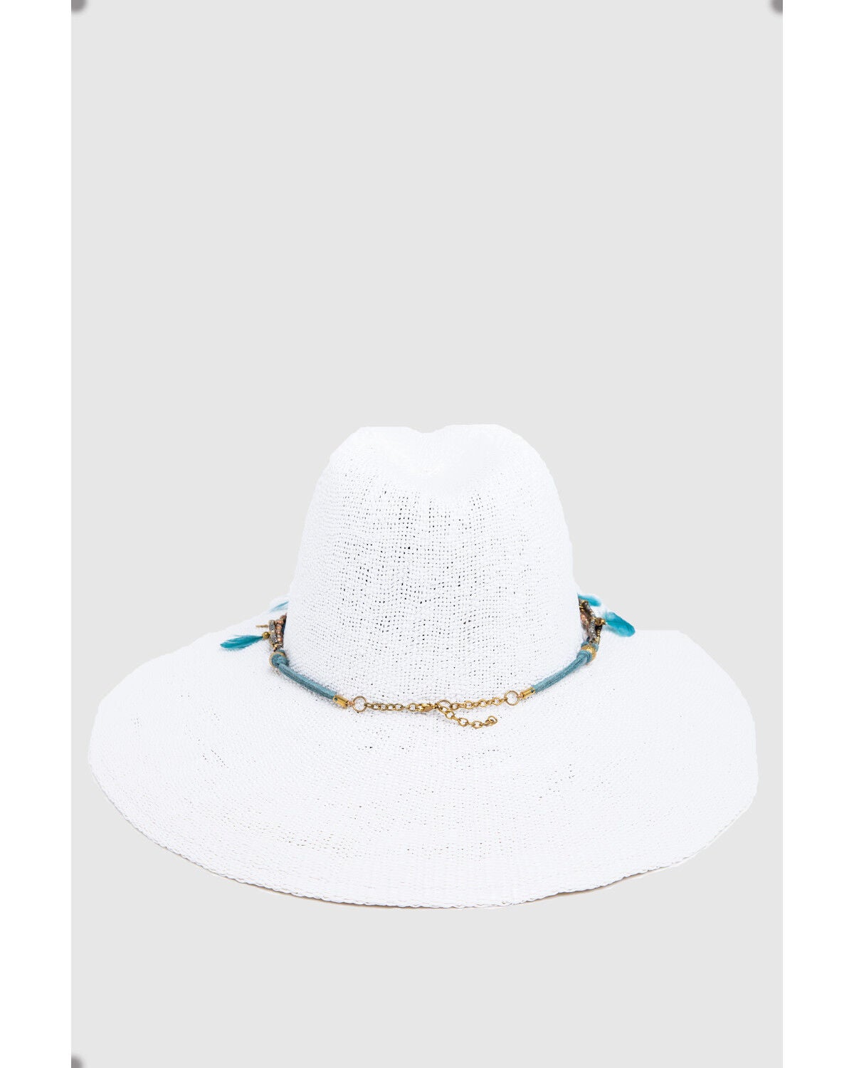 Image #6 - Nikki Beach Women's Dara Straw Western Fashion Hat, White, hi-res