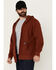 Image #2 - Ariat Men's Rebar Workman Born For This Full Zip Hooded Sweatshirt, Red, hi-res