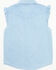 Image #3 - Shyanne Toddler Girls' Chambray Western Snap Shirt, Medium Blue, hi-res