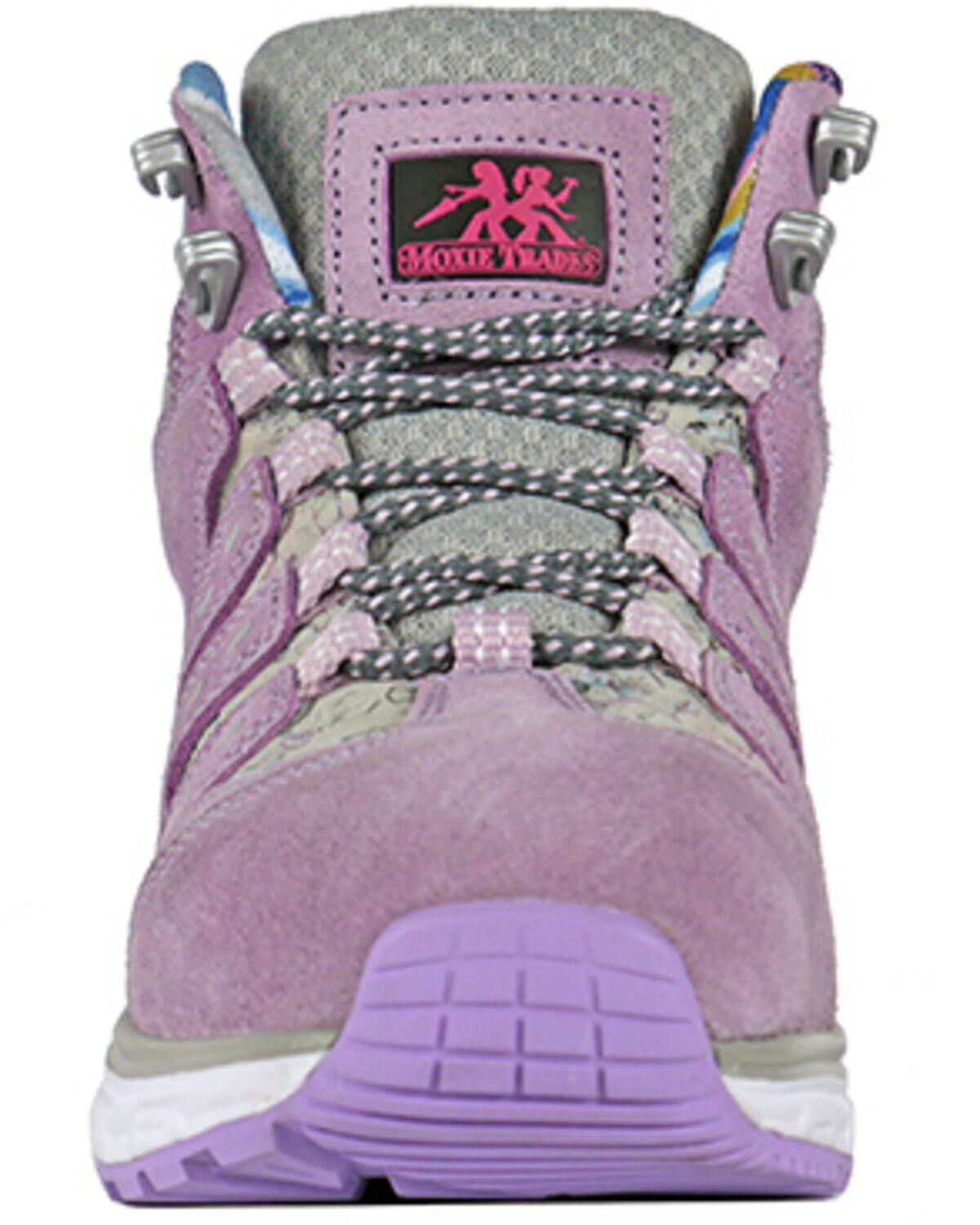 Image #4 - Hoss Women's Moxie Trades Trisha Work Shoes - Composite Toe, Purple, hi-res