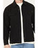 Image #3 - Thorogood Men's Stonewashed Herringbone Shirt Jacket, Black, hi-res