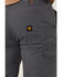 Image #4 - Hawx Men's Armstrong Cargo Ripstop Stretch Denim Work Pants, Charcoal, hi-res