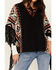 Image #3 - Idyllwind Women's Bootleg Poncho Sweater, Black, hi-res