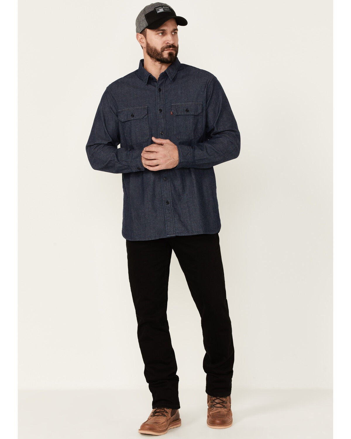 Indigo Dark Wash Classic Worker 