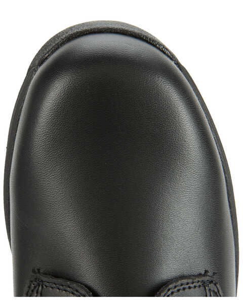 Image #6 - Rocky Men's Oxford Work Shoe - Plain Toe, Black, hi-res