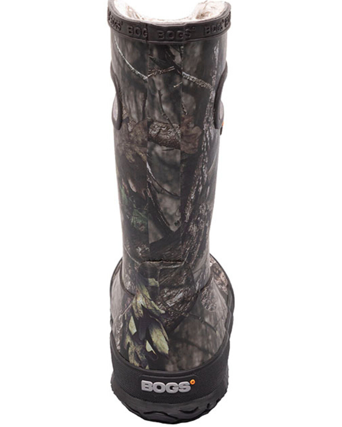 Image #5 - Bogs Boys' Plush Rain Boots - Round Toe, Grey, hi-res