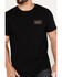 Brixton Men's Palmer Proper Logo Short Sleeve Graphic T-Shirt, Black, hi-res