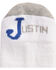 Image #3 - Justin Men's JUSTDRY Over-the-Calf Socks , White, hi-res