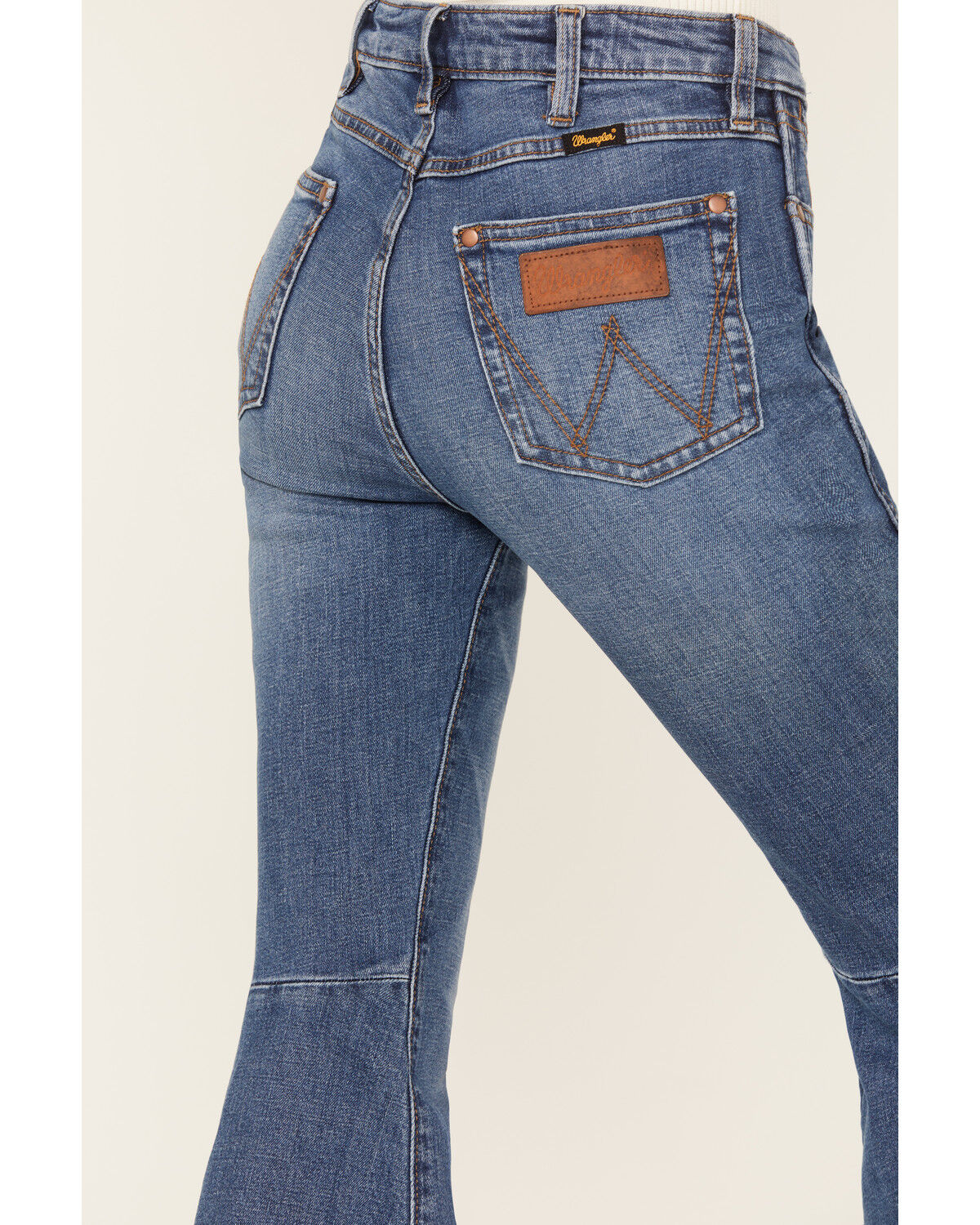 Image #4 - Wrangler Retro Women's Medium Wash High Rise Flare Jeans, , hi-res