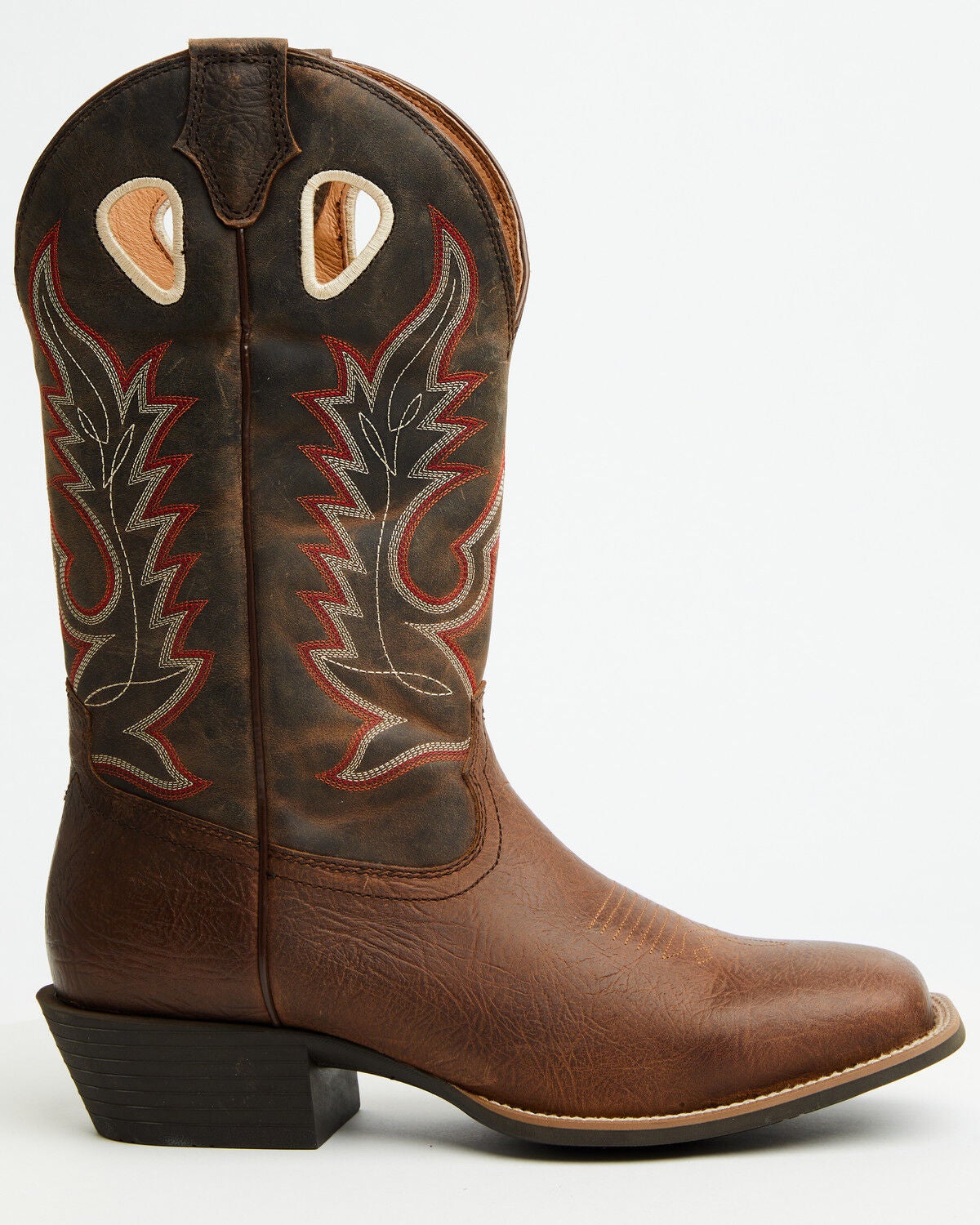 Image #2 - Cody James Men's Montoya Performance Western Boots - Broad Square Toe, Brown, hi-res