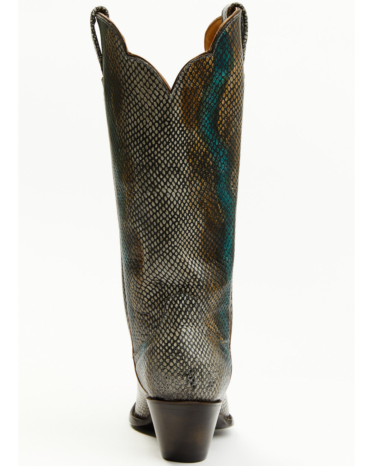 Image #5 - Idyllwind Women's Strut Snake Print Leather Western Boots - Snip Toe, Multi, hi-res