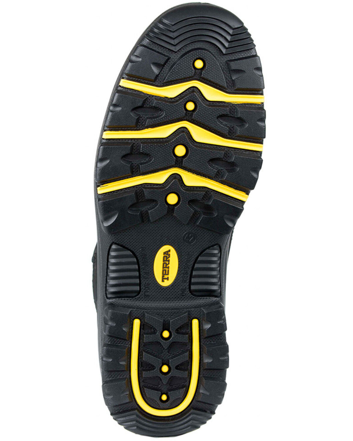 Image #3 - Terra Men's 6" Findlay Shoe - Composite Toe, Black, hi-res