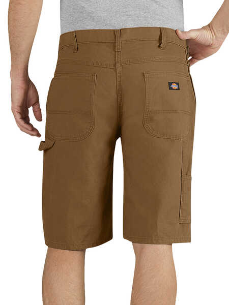 Image #1 - Dickies Relaxed Fit Duck Carpenter Shorts, Brown Duck, hi-res