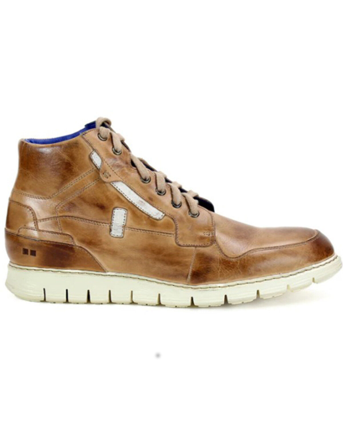 Image #2 - Bed Stu Men's Galahad Lace-Up Sneaker Boots - Round Toe, Tan, hi-res