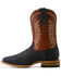 Image #2 - Ariat Men's Rock Ridge Western Boots - Broad Square Toe, Navy, hi-res