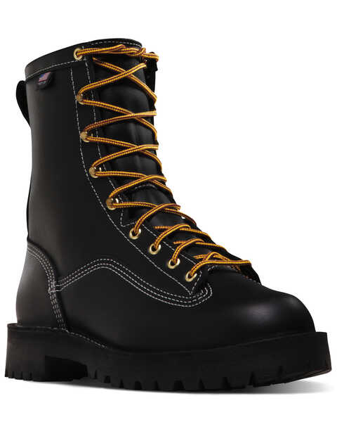Boulet Men's Rain Forest Boots - Composite Toe, Black, hi-res