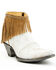 Image #1 - Yippee Ki Yay Women's Tess Western Booties - Snip Toe, Beige, hi-res
