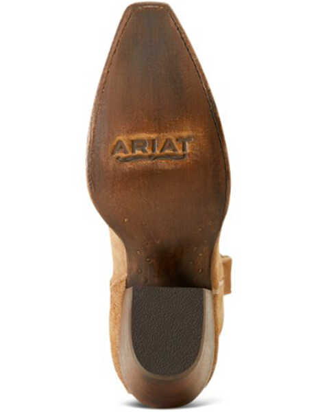 Image #5 - Ariat Women's Laramie StretchFit Western Boots - Snip Toe, Beige, hi-res