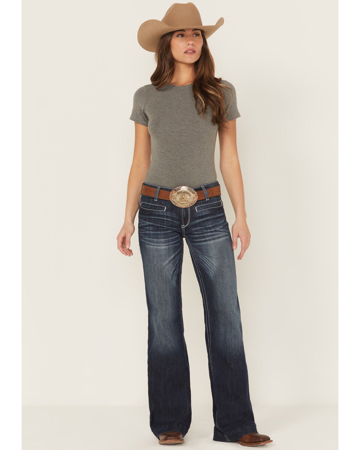 Ariat Women's Entwined Trousers, Blue, hi-res