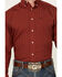Image #3 - Ariat Men's Ian Plaid Print Long Sleeve Button-Down Western Shirt, Red, hi-res