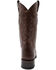 Image #5 - Ferrini Men's Wyatt Western Boots - Square Toe, Chocolate, hi-res