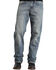 Stetson 1520 Fit Classic "X" Stitched Jeans - Big & Tall, Med Wash, hi-res