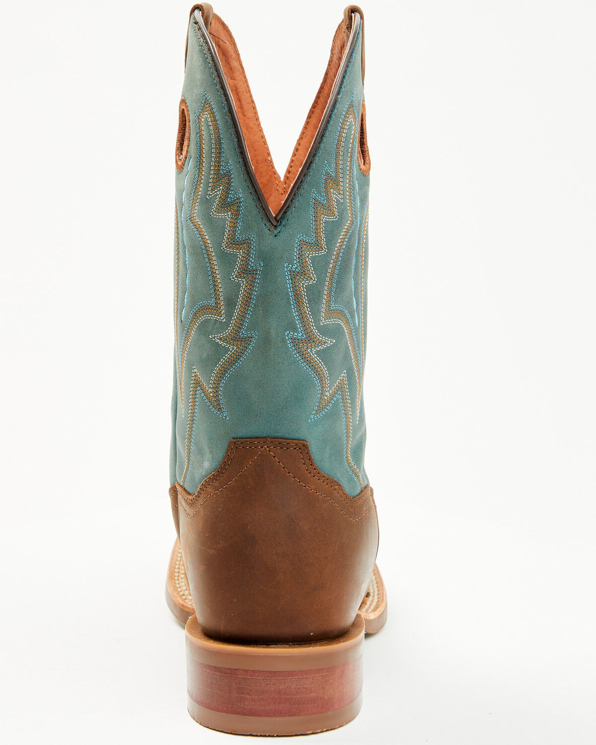 Image #5 - Dan Post Men's Leighton Western Boots - Broad Square Toe, Brown, hi-res
