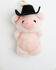 Image #2 - Shyanne Cowgirl Pig Plush Bag Charm, Brown, hi-res