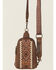 Image #2 - Wrangler Women's Boot Barn Exclusive Braided Sling Crossbody, Brown, hi-res