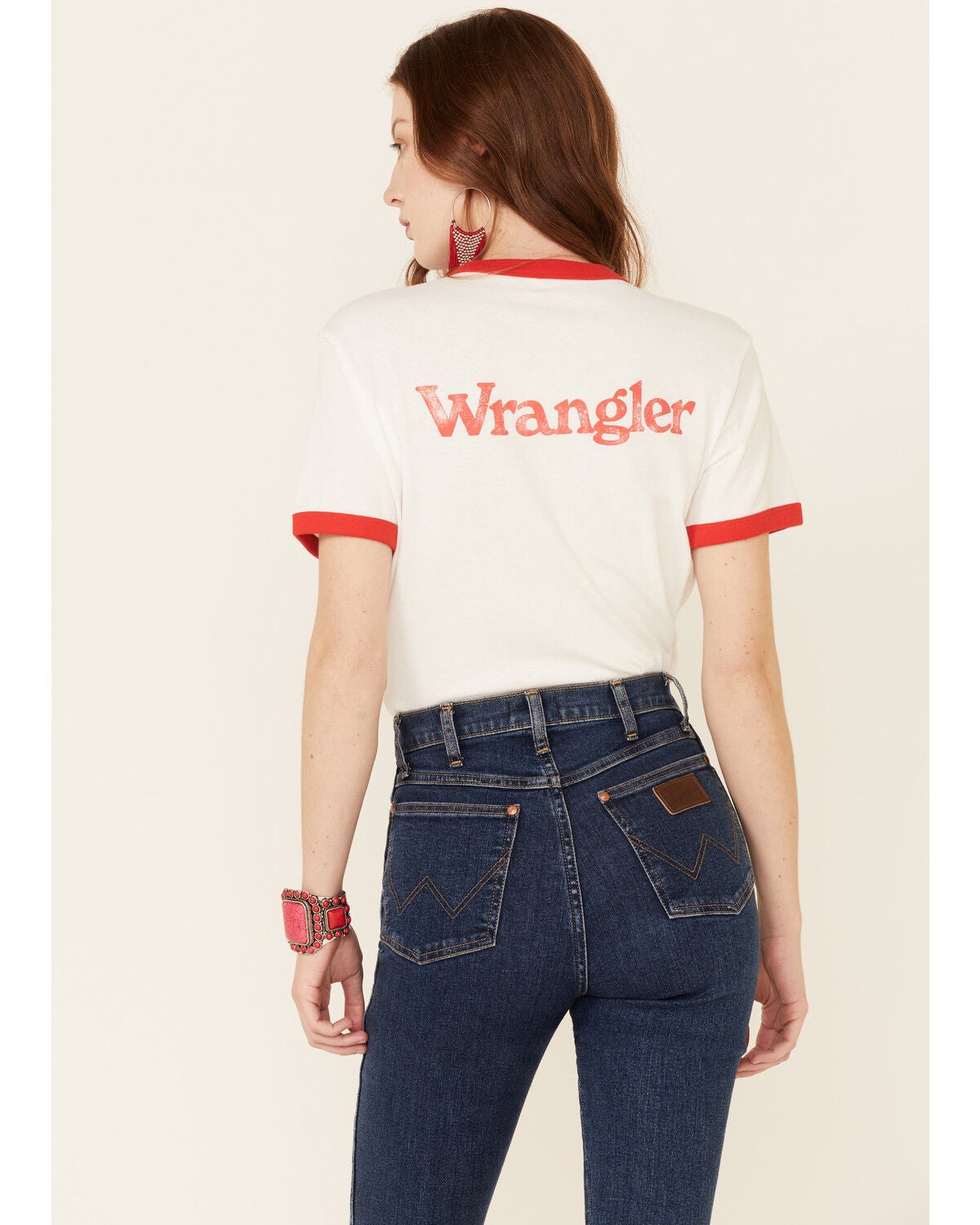 wrangler ringer t shirt