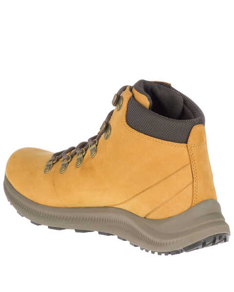Merrell Men's Tan Ontario Waterproof Hiking Boots - Soft Toe, Tan, hi-res