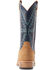 Image #3 - Ariat Men's Futurity Showman Roughout Western Boots - Square Toe, Beige/khaki, hi-res