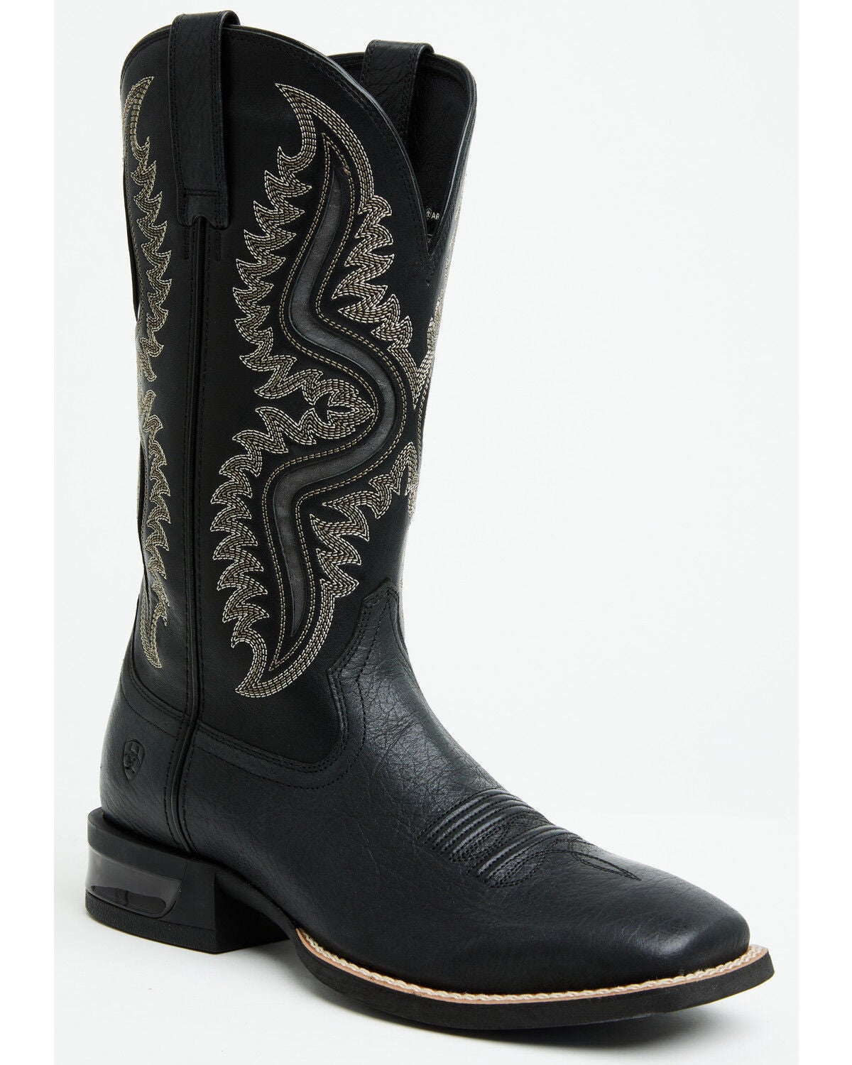 Ariat Men's Captivate Tall Performance Western Boots - Broad Square Toe, Black, hi-res