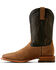Image #2 - Ariat Men's Circuit Paxton Suede Western Boots - Broad Square Toe, Brown, hi-res