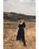 Image #1 - Wild Moss Women's Embroidered Half Sleeve Midi Dress, Navy, hi-res