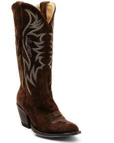 Idyllwind Women's Charmed Life Western Boots - Round Toe, Brown, hi-res