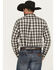 Image #4 - Ariat Men's Garrett Plaid Print Long Sleeve Button-Down Western Shirt, Black, hi-res