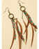 Image #2 - Shyanne Women's Summer Nights Bronze Simple Feather Earrings, Bronze, hi-res