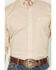 Image #3 - George Strait by Wrangler Men's Geo Print Long Sleeve Button-Down Stretch Western Shirt, Tan, hi-res