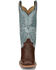 Image #4 - Justin Women's Ralston Exotic Smooth Ostrich Skin Western Boots - Broad Square Toe, , hi-res
